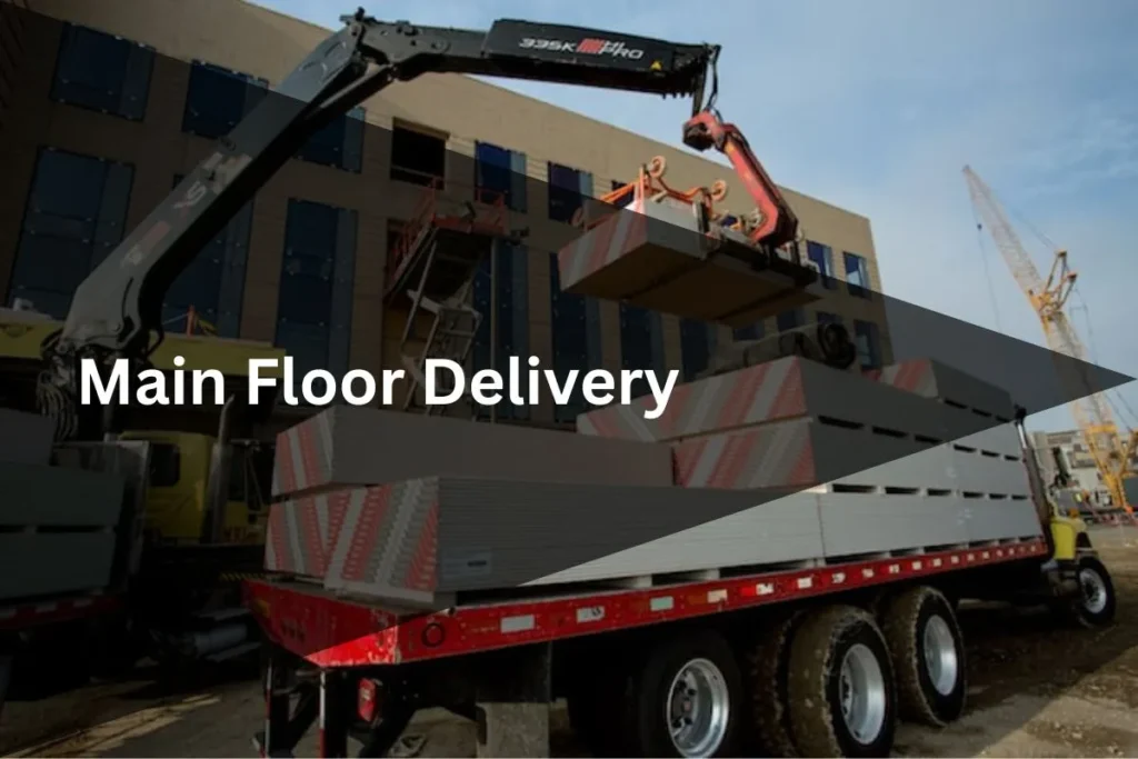 main floor delivery by reno materials